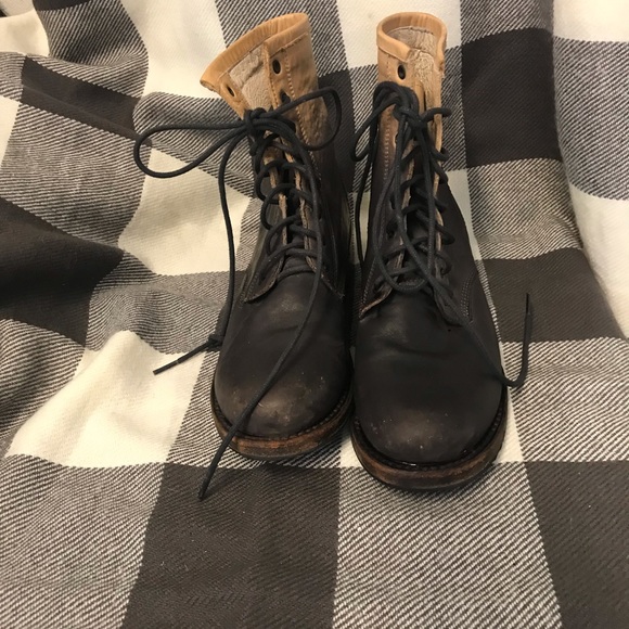 Freebird Combat/Moto Boots - Picture 1 of 6